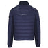 Plein Sport Plain Quilted Navy Blue Jacket