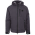 Plein Sport Padded Large Branded Logo Grey Jacket