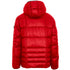Plein Sport Small Circle Logo Quilted Red Jacket