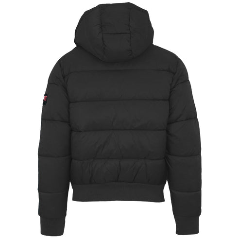Plein Sport Padded Taped Sleeve Black Jacket - Style Centre Wholesale