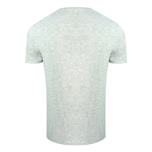 Philipp Plein Skull And Crossbones Logo Grey Underwear T Shirt