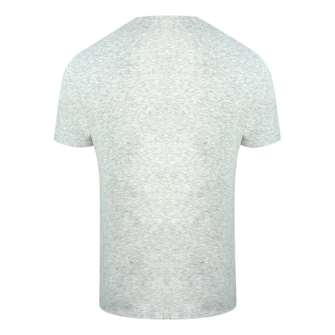 Philipp Plein Skull And Crossbones Logo Grey Underwear V Neck T Shirt