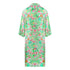 Inoa Versailles Gardenia 1202120 Green Long Kimono