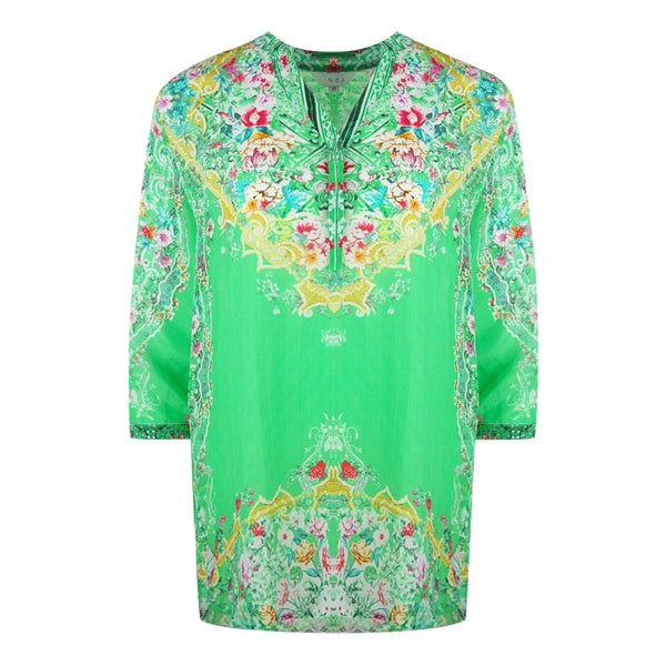 Inoa Versailles Gardenia 1202120 Green Milano Blouse