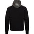 Belstaff Vert Zip Black Hooded Cardigan Jacket