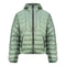 Diesel Plain Quilted Green Hooded Padded Jacket XL