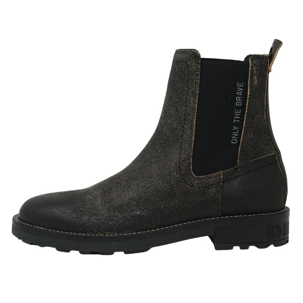 Diesel D Throuper Cb Black Ankle Boots Y02022 PS994 T8013