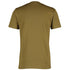 Balmain Brand Embossed Logo Khaki Green T-shirt YH1F0228794 EAB