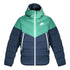 Nike Down Fill Puffer Colour Block Blue Jacket