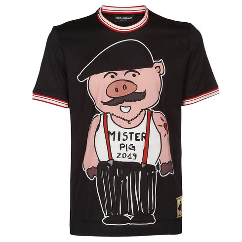 Dolce & Gabbana G8IR4T HH7E4 HNW60 Black T-ShirtDolce & GabbanaT-Shirt£320.0£320.0Calle Couture
