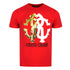 Roberto Cavalli Monogram Print Red T-Shirt