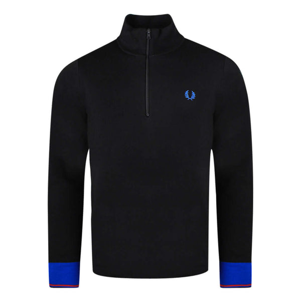 Fred Perry K7509 102 Half Zip Pull-Over Black JumperFred PerryJumper£130.0£130.0Calle Couture