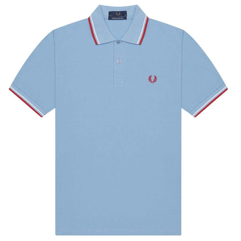 Fred Perry Twin Tipped M12 K38 Sky Blue Polo ShirtFred PerryPolo Shirt£85.0£85.0Calle Couture