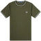 Fred Perry M1588 408 Twin Tipped Green T-ShirtFred PerryT-Shirt£55.0£55.0Calle Couture