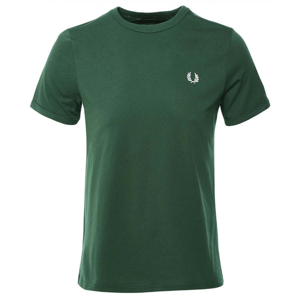 Fred Perry Logo Plain M3519 656 Dark Green T-ShirtFred PerryT-Shirt£50.0£50.0Calle Couture