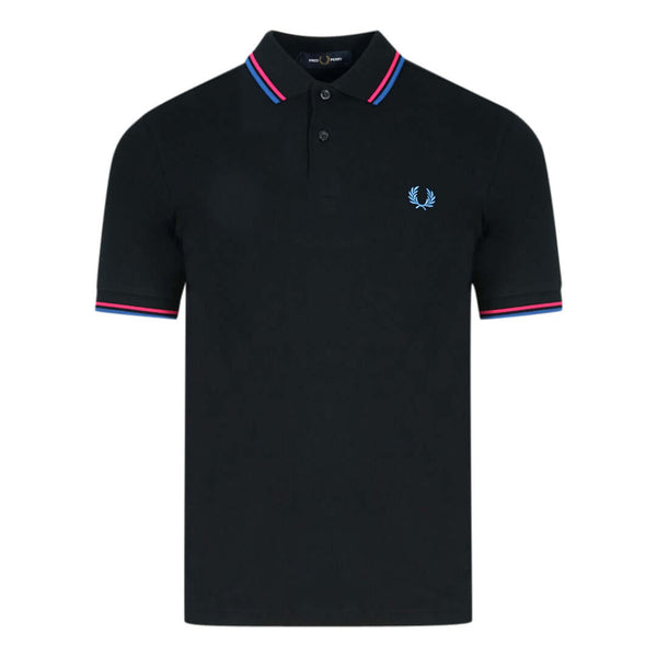 Fred Perry Twin Tipped M3600 220 Black Polo ShirtFred PerryPolo Shirt£70.0£70.0Calle Couture