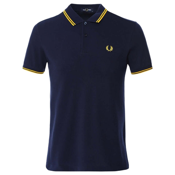 Fred Perry Twin Tipped M3600 266 Dark Blue Polo ShirtFred PerryPolo Shirt£65.0£65.0Calle Couture