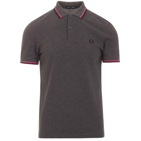 Fred Perry Twin Tipped M3600 829 Grey Polo ShirtFred PerryPolo Shirt£65.0£65.0Calle Couture