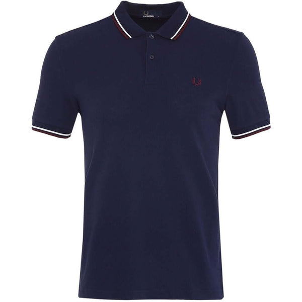 Fred Perry Twin Tipped M3600 E35 Navy Blue Polo ShirtFred PerryPolo Shirt£65.0£65.0Calle Couture