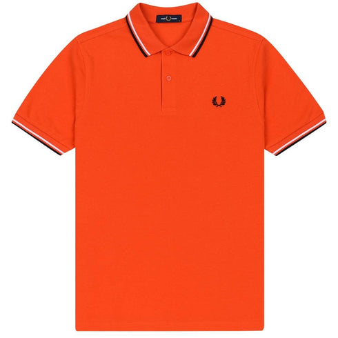 Fred Perry Twin Tipped M3600 I66 Orange Polo ShirtFred PerryPolo Shirt£70.0£70.0Calle Couture