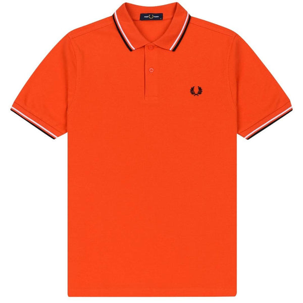 Fred Perry Twin Tipped M3600 I66 Orange Polo ShirtFred PerryPolo Shirt£70.0£70.0Calle Couture