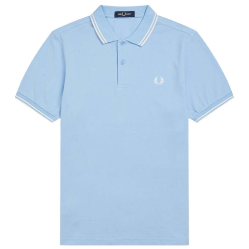 Fred Perry Twin Tipped M3600 I72 Light Blue Polo ShirtFred PerryPolo Shirt£65.0£65.0Calle Couture