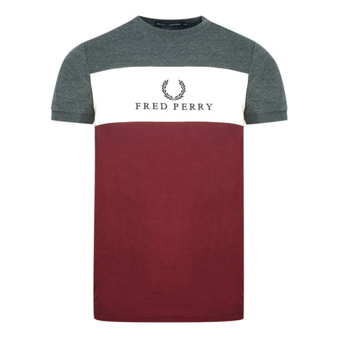 Fred Perry M4516 122 Colourblock Burgundy T-ShirtFred PerryT-Shirt£50.0£50.0Calle Couture