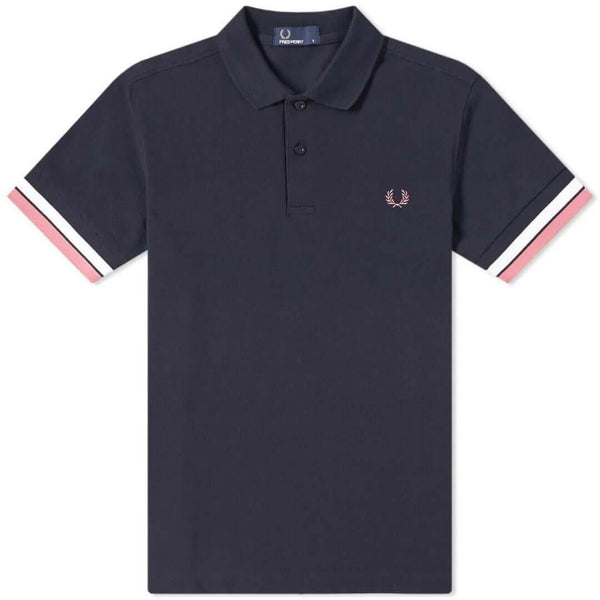 Fred Perry Bold Tipped Cuff M4566 608 Navy Blue Polo ShirtFred PerryPolo Shirt£70.0£70.0Calle Couture