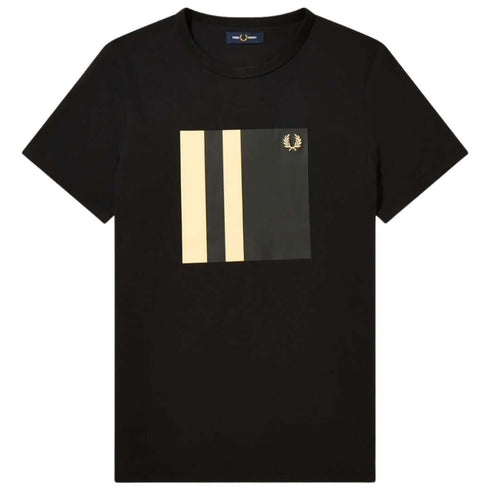 Fred Perry M8536 102 Tipped Graphic Black T-ShirtFred PerryT-Shirt£45.0£45.0Calle Couture