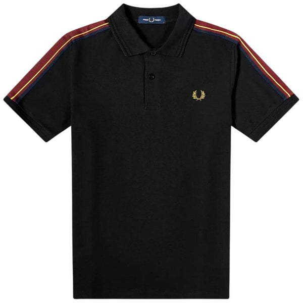 Fred Perry Taped Sleeve M8544 102 Black Polo ShirtFred PerryPolo Shirt£80.0£80.0Calle Couture