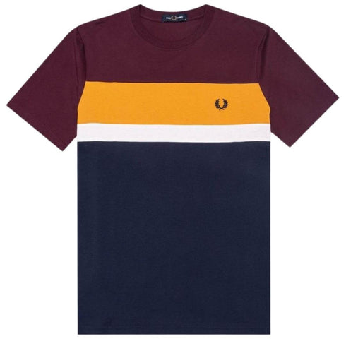 Fred Perry M9581 799 Colourblock Burgundy T-ShirtFred PerryT-Shirt£50.0£50.0Calle Couture