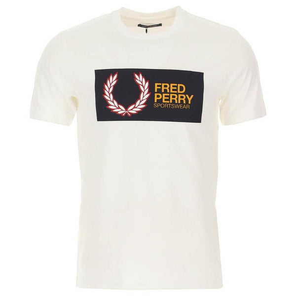 Fred Perry Box Logo M9583 129 White T-ShirtFred PerryT-Shirt£50.0£50.0Calle Couture