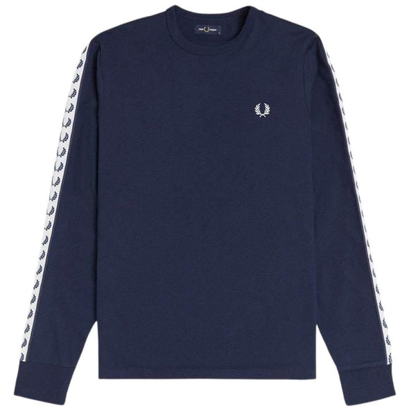 Fred Perry Tape Logo Navy Blue Long-Sleeve T-ShirtFred PerryT-Shirt£60.0£60.0Calle Couture